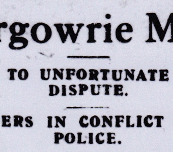 THE BLAIRGOWRIE RIOT